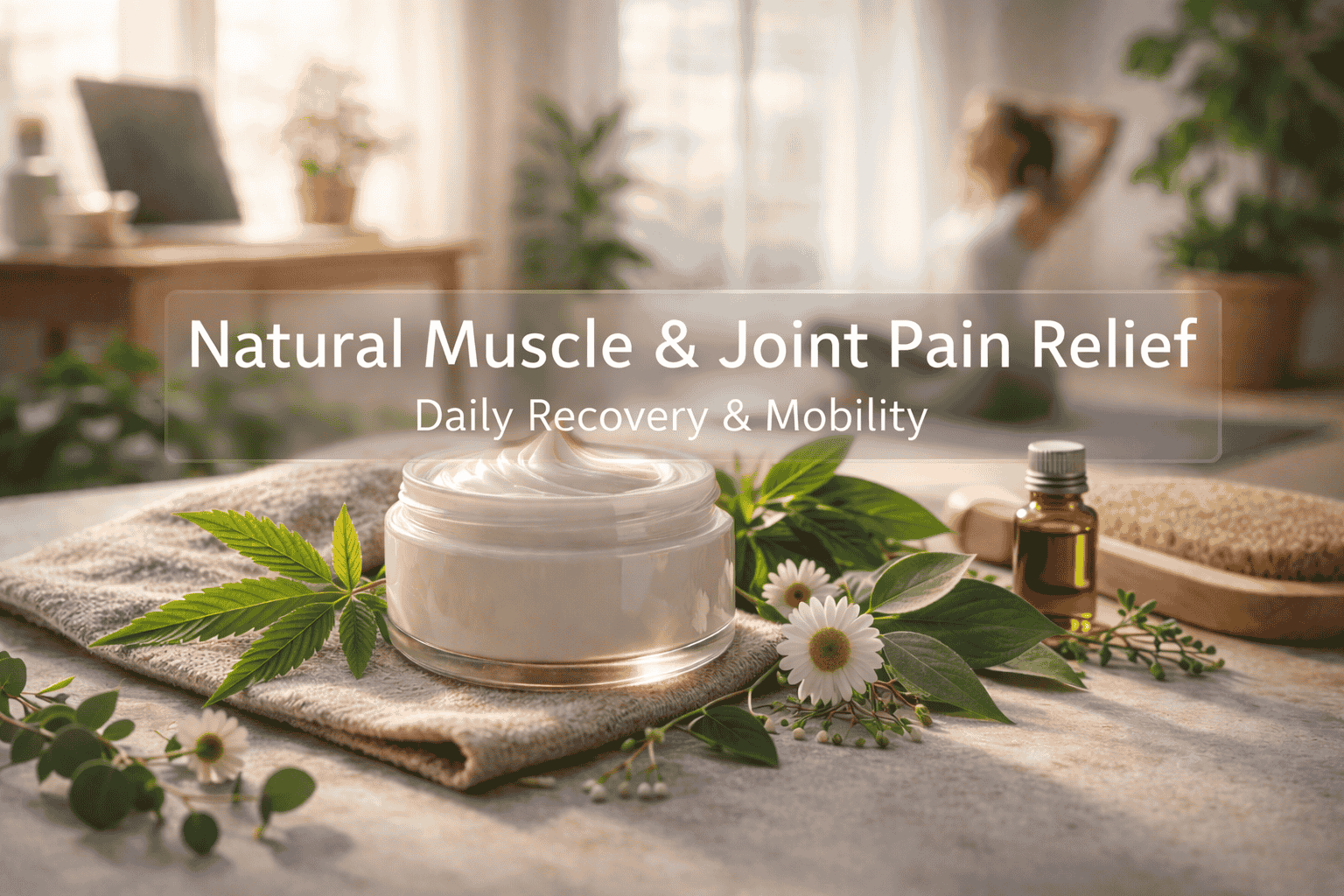 Natural Muscle & Joint Pain Relief for Everyday Recovery and Mobility ...