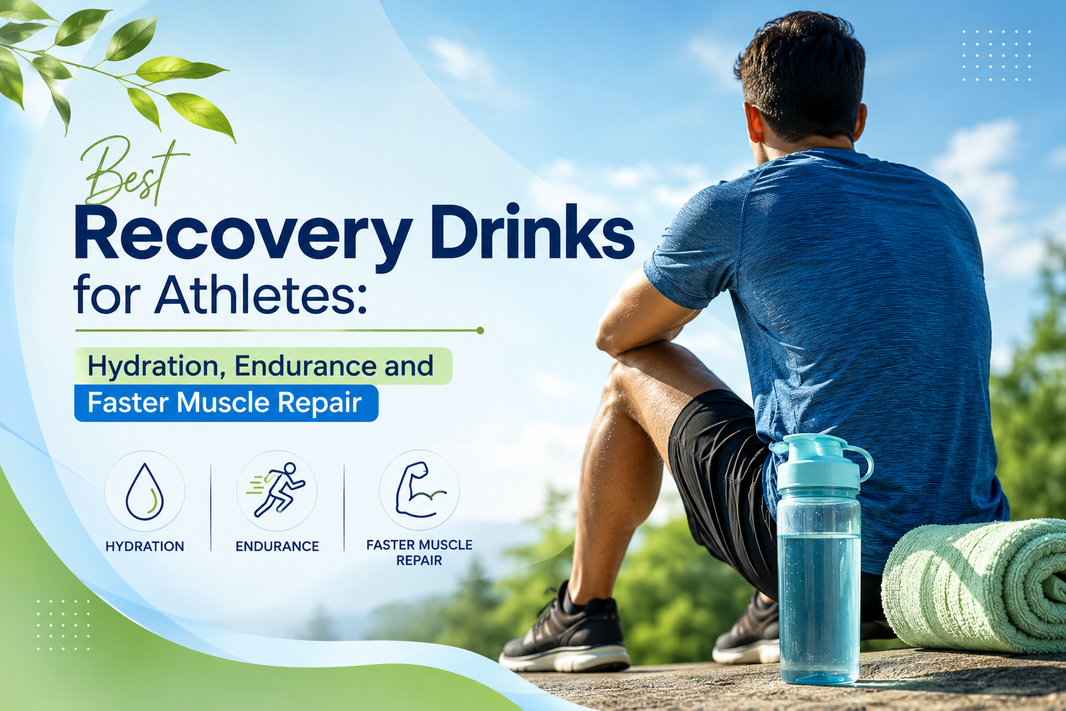 Best Recovery Drinks for Athletes: Hydration, Endurance and Faster Muscle Repair