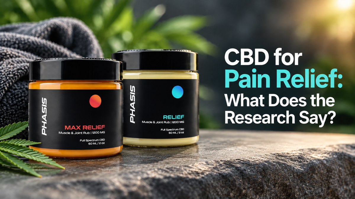CBD for Pain Relief: What Does the Research Say?