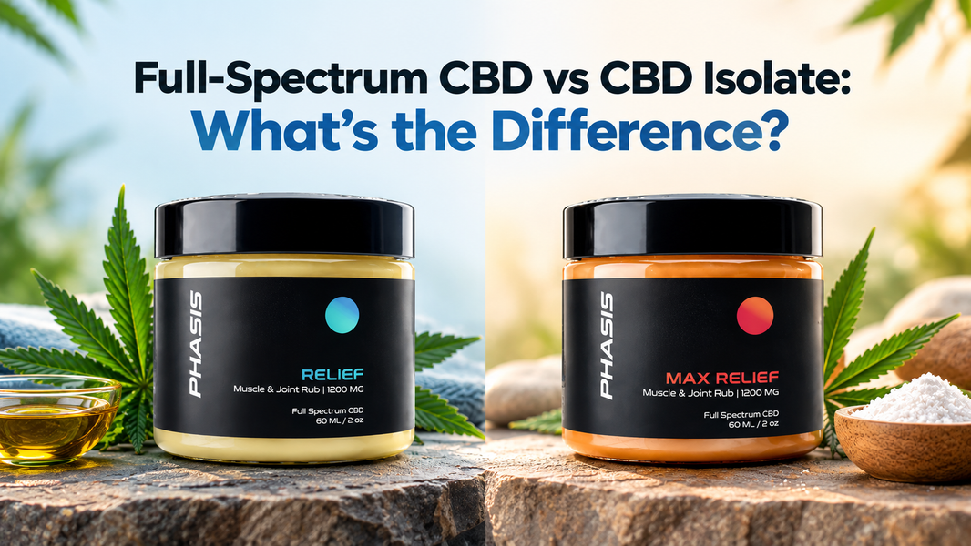 Full-Spectrum CBD vs CBD Isolate: What’s the Difference?