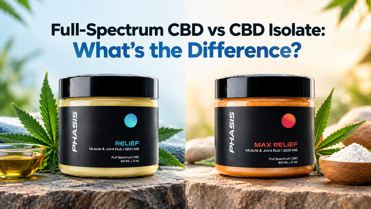 Full-Spectrum CBD vs CBD Isolate: What’s the Difference?