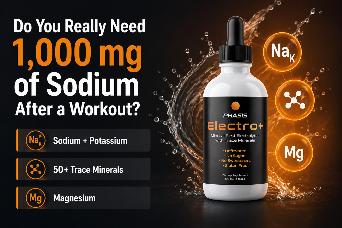 Do You Really Need 1,000 mg of Sodium After a Workout?