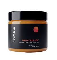 : Max Relief CBD pain balm 1200mg full spectrum — 60ml jar